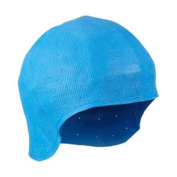 Bonnet à mèches caoutchouc bleu - EFALOCK