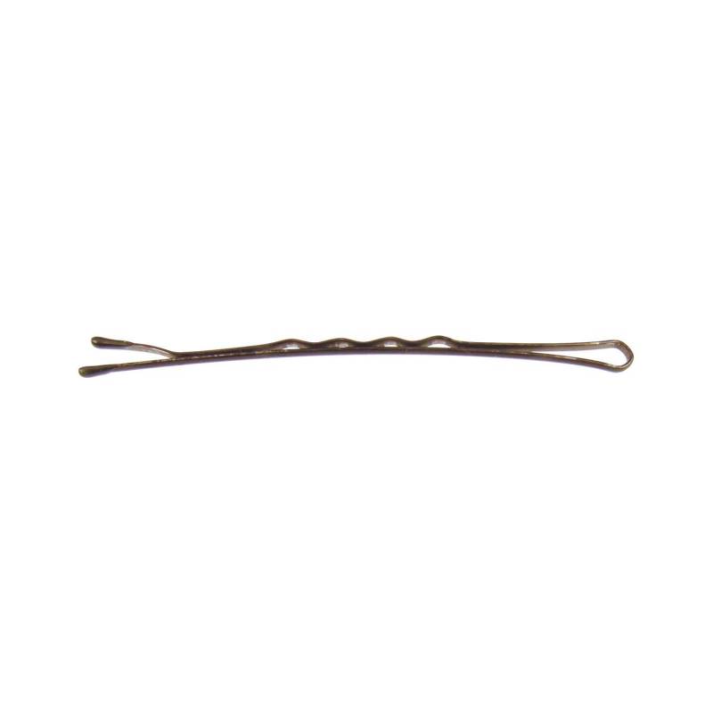 Épingles à Cheveux - Pinces Guiches - ONDULÉES - 50 mm - Bronze - 250 g
