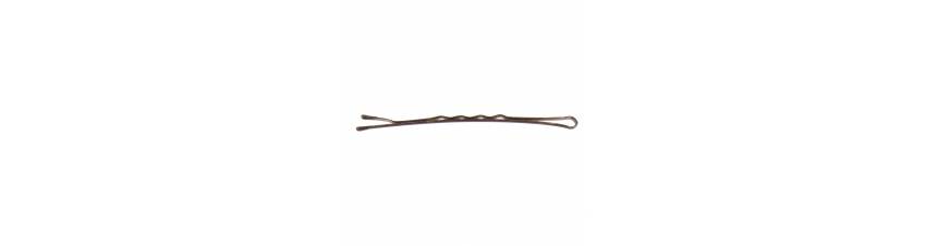Épingles à Cheveux - Pinces Guiches - ONDULÉES - 70 mm - Bronze - 250 g