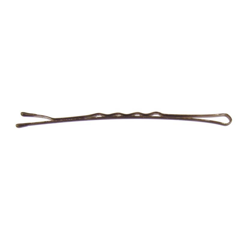 Épingles à Cheveux - Pinces Guiches - ONDULÉES - 70 mm - Bronze - 250 g