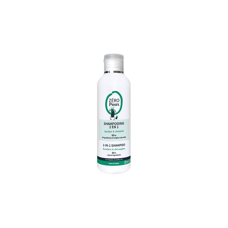 Zero Poux Shampooing 2 en 1 - 200ml Zero Poux Shampooing 2 en 1 - 200ml