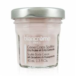 Duo soins corps Fraise & Grenade - Gommage + Crème corps - Blancrème