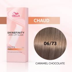 Wella Shinefinity Zero Lift Glaze 06/73 Caramel Chocolate 60ml