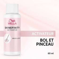 Wella Activateur Shinefinity 2% - Bol et Pinceau - 60 ml