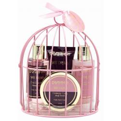 Cage Métallique 4 produits Bain parfum Sweet candy - PARISAX