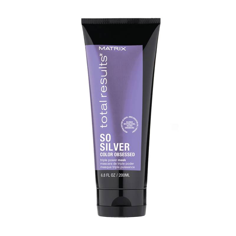 Color Obsessed So Silver Masque 200ml - Total Result MATRIX