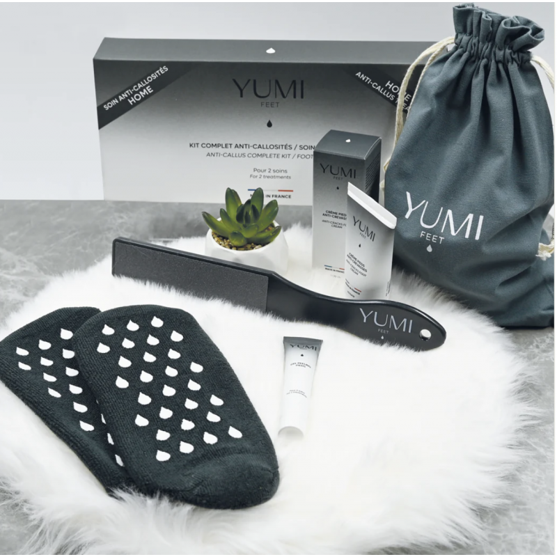 Yumi feet - kit complet soins des pieds - anti-callosités Yumi feet - kit complet soins des pieds - anti-callosités